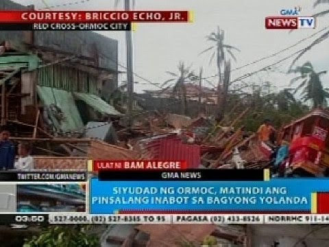 BP: Syudad ng Ormoc, matindi ang pinsalang inabot sa Bagyong Yolanda