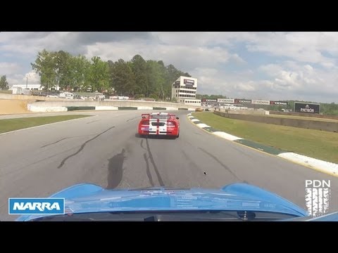 Porsche GT3 at Road Atlanta - NARRA