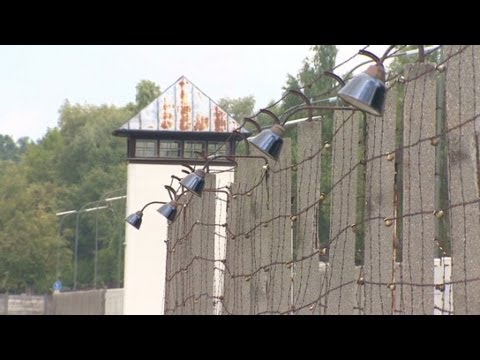 German chancellor visits Dachau death camp