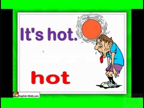 English for Kids ESL Kids Lessons Weather What's the weather like