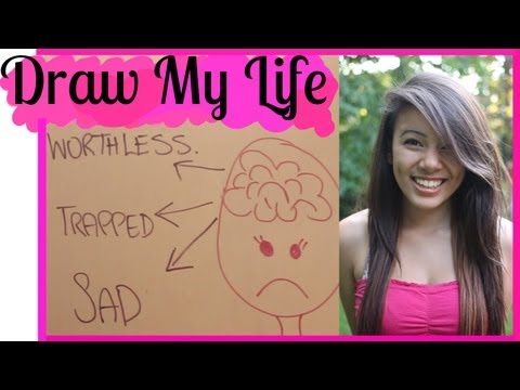 DRAW MY LIFE - Bullies, Death, Quotes + More