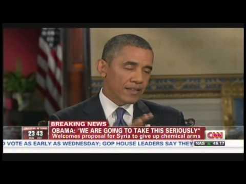 President Obama Interview with Wolf Blitzer on Syria (September 9, 2013)