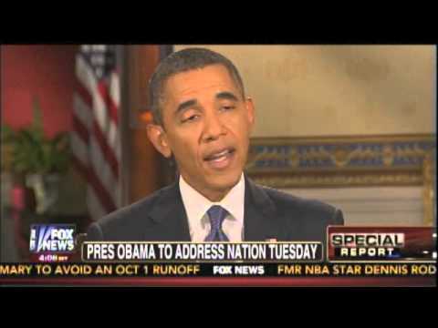 Chris Wallace interviews Barack Obama on Syria September 9 2013