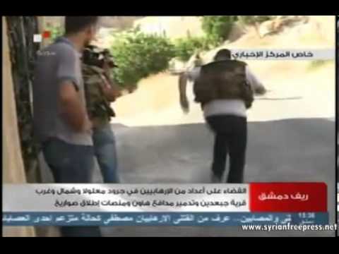 Maaloula, Syria, September 9-2013: False the news that the village has fallen into terrorists hands