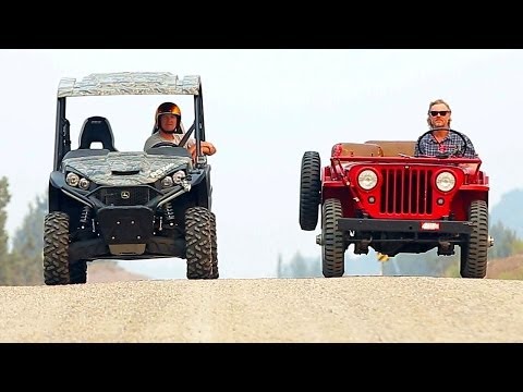 1946 Willys Jeep vs John Deere Gator! - Dirt Every Day Ep. 20