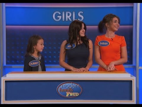 Modern Family Feud  - Kids Edition on Jimmy Kimmel Live PART 1