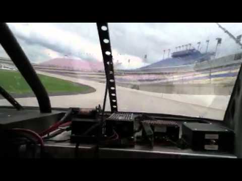 165 mph around Kentucky Speedway