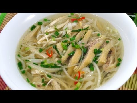 How to make PHO GA (Vietnamese Chicken Noodle Soup)