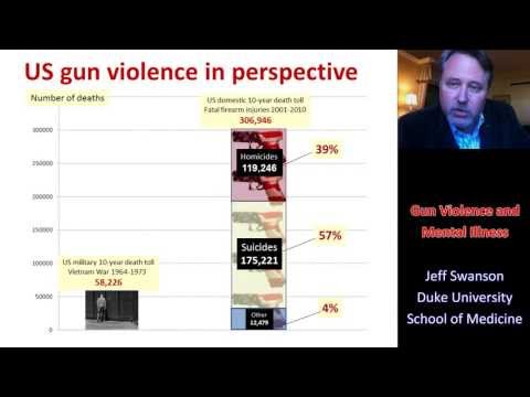 Jeff Swanson of Duke University presents Gun Violence and Mental Illness at Stanford Law School