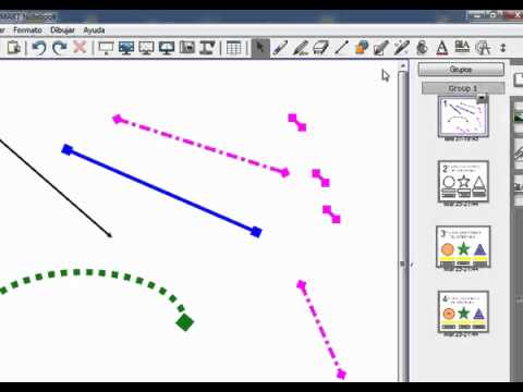 Smart Notebook 10. Tutorial 04: Edición de líneas y formas