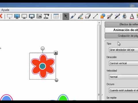 Smart Notebook 10. Tutorial 20: Animación de objetos (1ª parte)