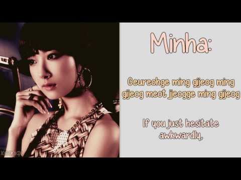 Nine Muses - Gun [English Lyrics, Member Coded and Romanisation] HD