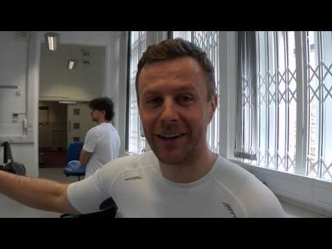 Tom Lister at the Centre for Sport and Exercise Science