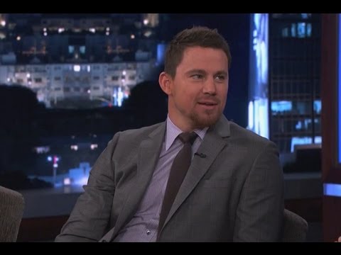 Channing Tatum on Jimmy Kimmel Live PART 1