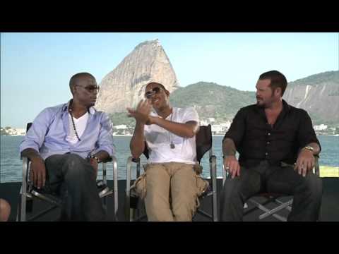 Fast Five - Fast and Furious 5 Rio Heist -Interview - Tyrese Gibson  Ludacris and Matt Schulze -