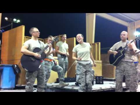 Angie Johnson Rolling in the Deep-Military cover