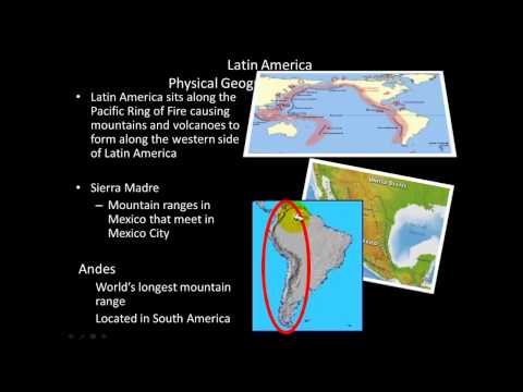 Latin America Physical Geography