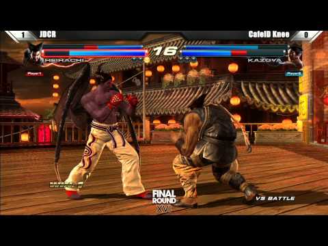 Tekken Tag Tournament 2 Grand Finals JDCR vs CafeID Knee - Final Round XVI