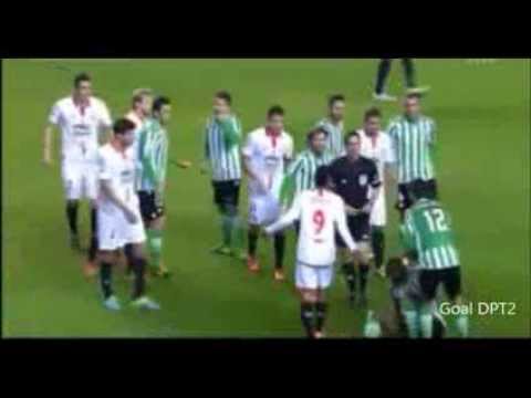 Fans racially abuse Paulão after sending off ~ Real Betis vs Sevilla