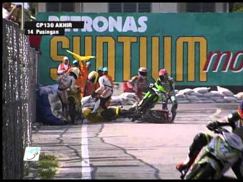 2011 PETRONAS Malaysian Cub Prix Championship - Season Review: Crash Compilation