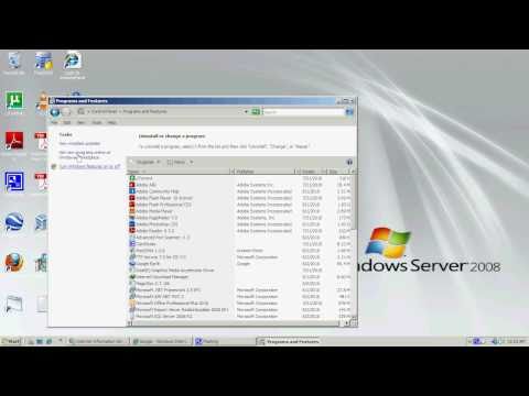 Setting up a web server with IIS