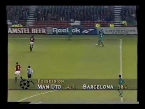 Manchester United 2 - 2 FC Barcelona - 1994 -  Full Match on Granada