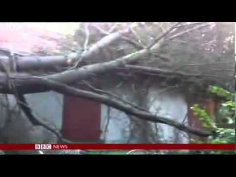 Thirteen die as storm lashes north western Europe
Thirteen die as storm lashes north western Europe
Thirteen die as storm lashes north western Europe
Thirteen die as storm lashes north western Europe
A storm battering north-western Europe has killed at least 13 people - six of them in Germany.

Four people died in the south of the UK, and in Brittany in France a woman was swept out to sea.

Record gusts of 191 km/h (119mph) were measured over the North Sea. Catharina Moh reports
