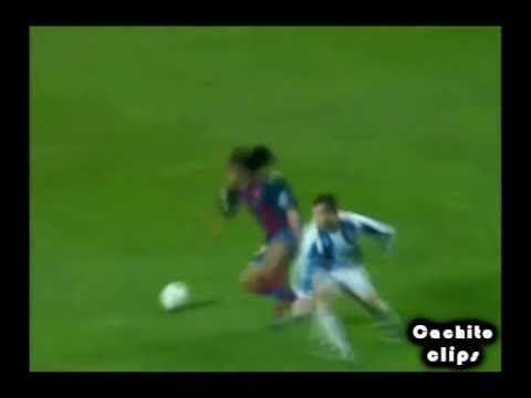 Ronaldinho's best moments against Málaga - 2003-2004 - Cachito clips