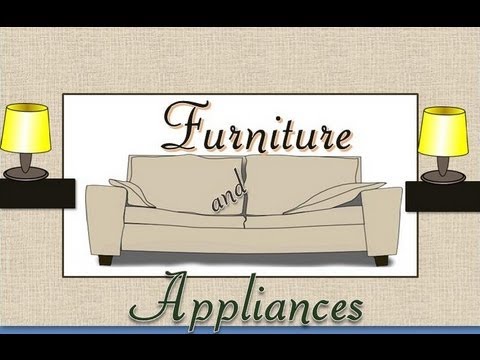 Furniture and Appliances- English Language