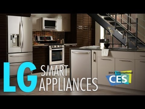 LG Smart Appliances: Your Home Just Got A Lot Smarter Live At CES 2013