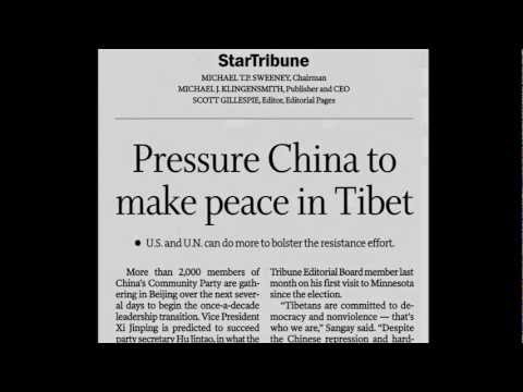 Star Tribune Denounces Chinese Treatment of Tibetans