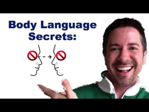 Body Language Secrets: The #1 Mistake People Make--Eye Contact Communication Skills Training Video