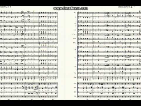 Radioactive Marching Band Arrangement