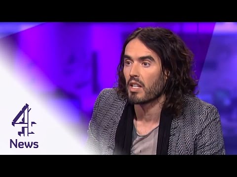 Russell Brand on drugs, Savile and yoga - video