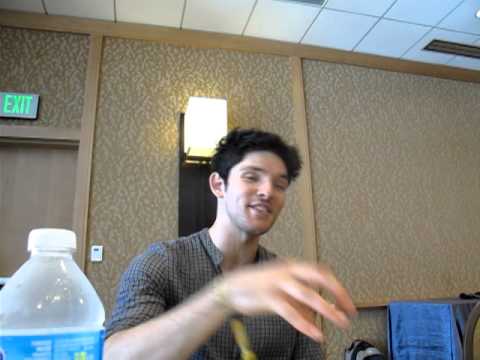 Colin Morgan MERLIN Round Table Interview: Comic-Con 2012