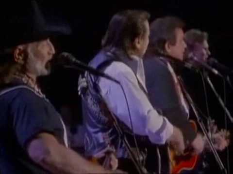 The Highwaymen live 1990 Nassau Coliseum - part 1