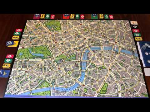 TORTUGA - Scotland Yard Rules & Setup