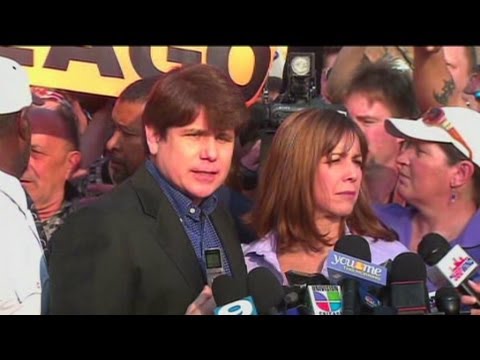 Rod Blagojevich says 'bye' before going to prison