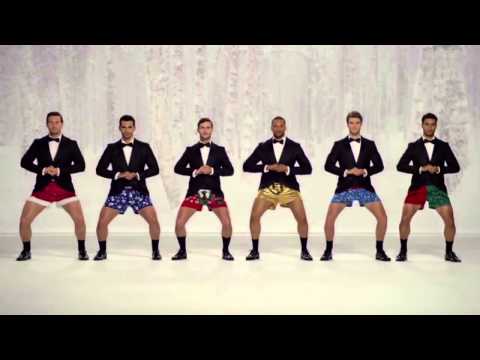 Kmart Commercial Show Your Joe Jingle Bells men In Boxers! [Funny Kmart TV AD]