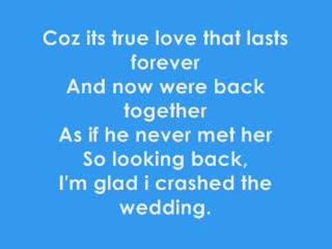 Crashed The Wedding - Busted lyric video