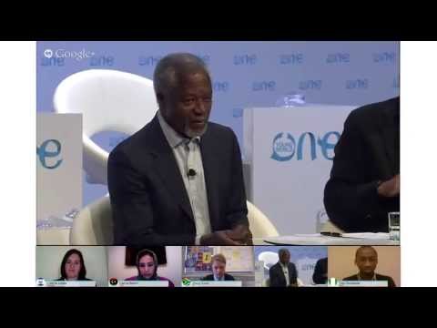 Kofi Annan Dialogues: Live - Building a fairer, more secure world