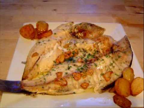 Fish How to cook recipe Sea Bream mediterranean with garlic