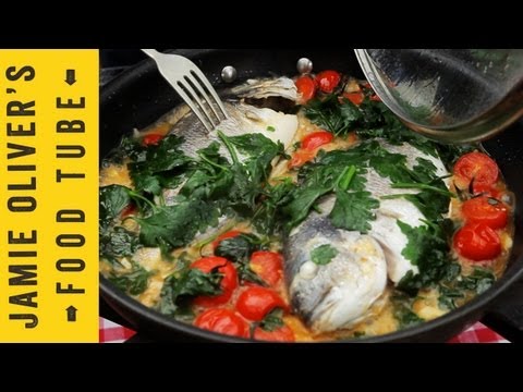 Seabream in Crazy water with Gennaro Contaldo