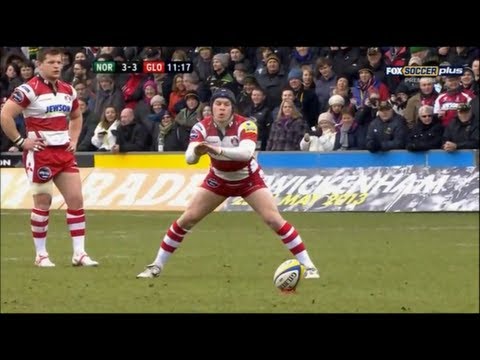 Rob Cook bizarre kicking style