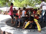 Children-kids playing-India.