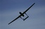 The Israeli army's new Heron unmanned drone aircraft for surveillance missions flies during a display at the Palmahim Air Force Base , Israel, Wednesday, March 7, 2007. With its 16.6 meter (54-foot) wingspan and ability to fly for as long as 30 hours at a time, at a speed of 120 knots (140 mph, 225 kph) and a height of 9,000 meters (30,000 feet), the Heron is Israel's latest and most advanced weapon in the booming field of drone technology, air force officers said.