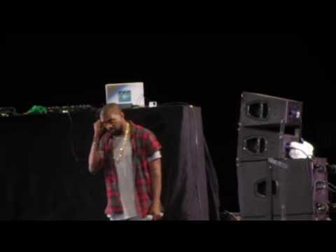 Kanye West - Late - Live @ Camp Flog Gnaw Odd Future ( ofwgkta ) Carnival 11-9-13 in HD