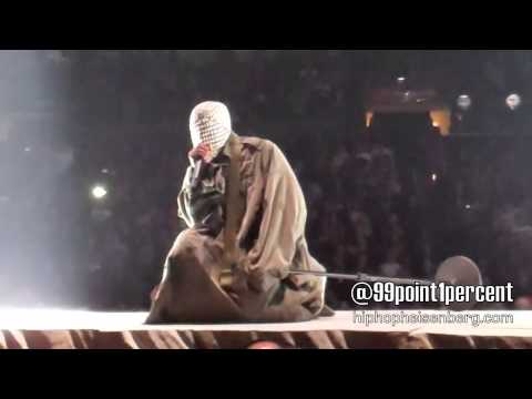 Kanye West - Runaway (Live) + Interview Rant Yeezus Tour Staples Center Los Angeles CA 10/28/13