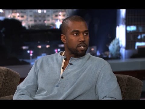 Kanye West on Jimmy Kimmel Live PART 1