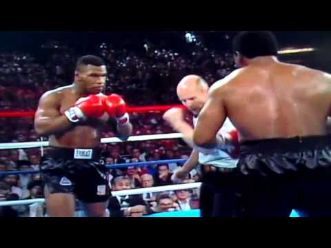 HD - Iron Mike Tyson Title Fight Vs Trevor Berbick - Heavyweight Boxing